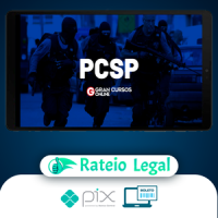 PCSP Polícia Civil do Estado de São Paulo: Delegado de Polícia (Preparação para Prova Escrita + Simulados + Diferenciais Exclusivos) - Gran Cursos