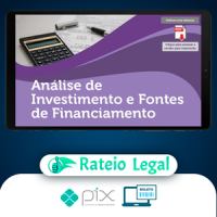 Análise de Investimentos e Fontes de Financiamento - Universidade Pitágoras Unopar