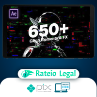 [PACK] Videohive: 650+ Glitch Elements - VCGMotion [INGLÊS]