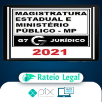 Curso Magistratura e Ministério Público Estadual - G7 Jurídico