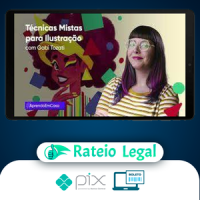 Técnicas Mistas Para Ilustração - Gabi Tozati