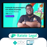 Crehana: Ilustração de Personagens com Illustrator - Thunder Rockets