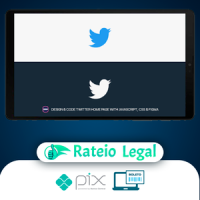 Design and Code Twitter Home Page with JavaScript, CSS & Figma - Hossein Boroji [INGLÊS]