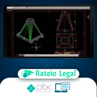 Traçado de Caldeiraria Essencial CAD 2D e 3D - Render