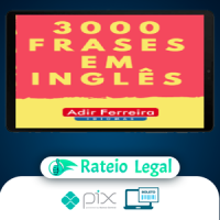 3000 (Frases + Áudio) em Inglês - Adir Ferreira