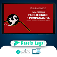 Livro Faixa Preta em Publicidade e Propaganda - Cláudio Rabelo