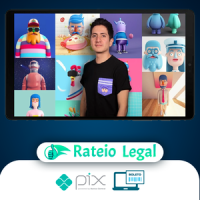 DOMESTIKA: Design de Personagens no Cinema 4D: do Esboço à Impressão 3D - Aarón Martínez [ESPANHOL]