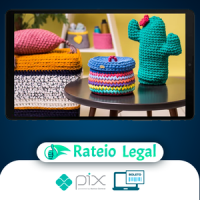 Eduk: Crochê Moderno Fio de Malha para Decoração - Nat Petry