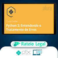 Alura: Python 3 Entendendo o Tratamento de Erros - Ronald Rodrigues Farias