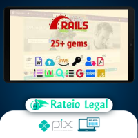 Ruby On Rails 6 Learn 25+ Gems and Build a Startup Mvp - Yaroslav Shmarov [Inglês]