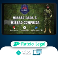 Pré Militar de Português e Inglês - Maxwell