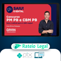 PM PB: Soldado PM, Combatente (QPC) (Pós-Edital) - Gran Cursos Online